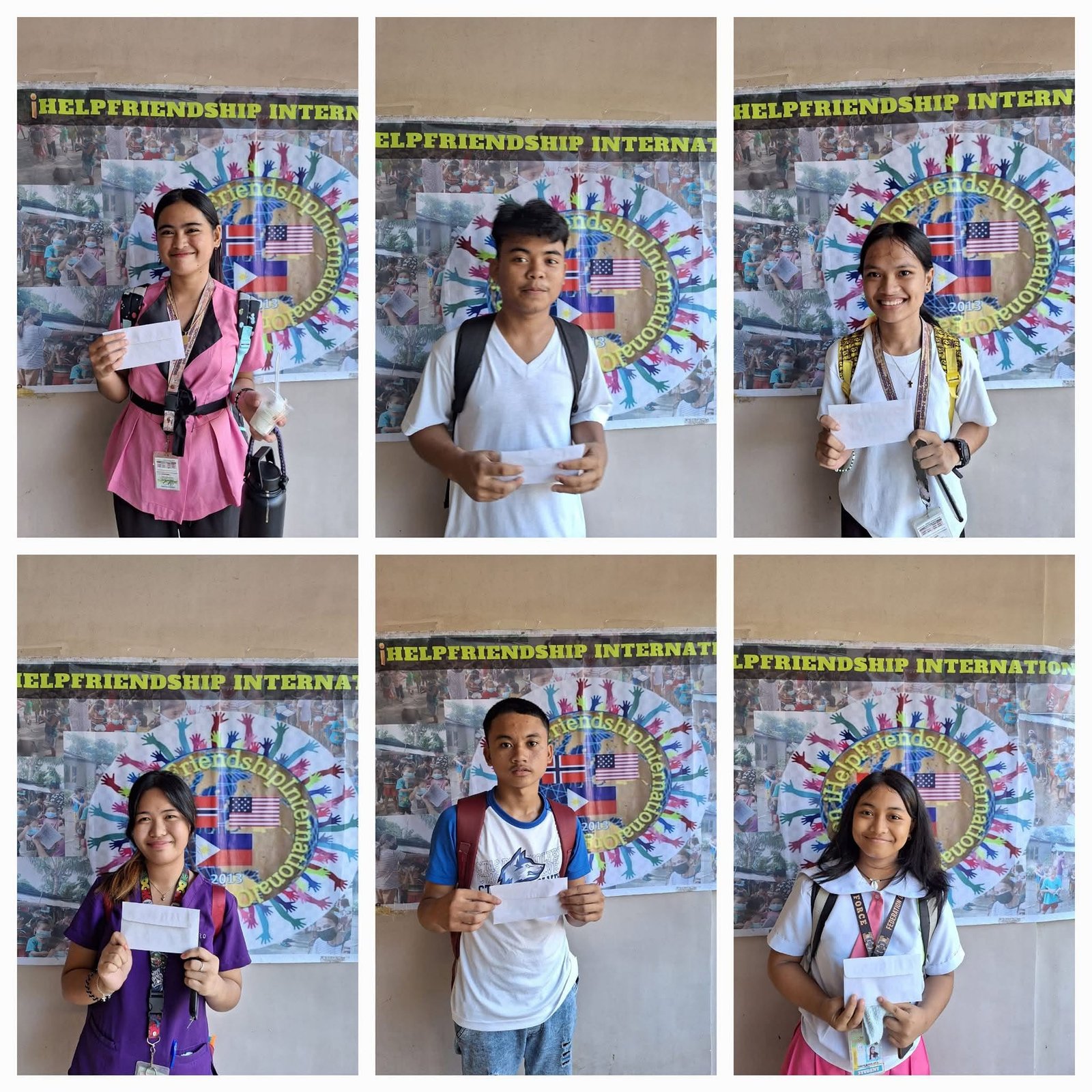 Collage of six more scholarship program participants